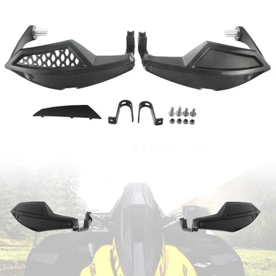 1Pair ATV Hand Guard Wind Deflector for Can-Am Outlander Handlebar Protector Kit - Image 1 of 4
