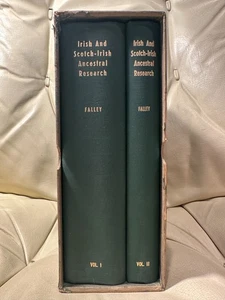 Irish and Scotch-Irish Ancestral Research by Margaret Dickson Falley GENEALOGY - Picture 1 of 16
