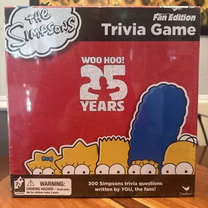 The SIMPSONS - Trivia Board Game, Fan Edition 25 Years - New Sealed - Picture 1 of 7