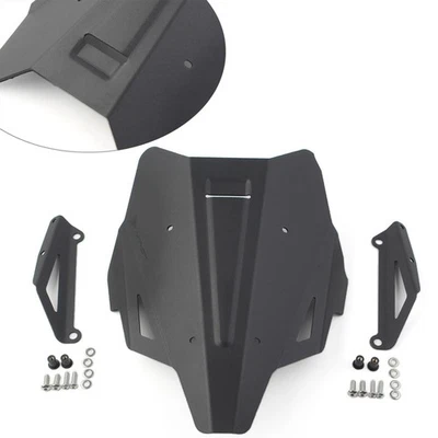 Windshield Windscreen For Yamaha MT-07/FZ-07 2021-2022 Wind Deflector Black - Image 1 of 4