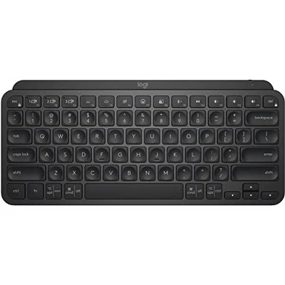 LOGITECH MX KEYS MINI WIRELESS BLUETOOTH KEYBOARD IN BLACK - BLACK - Image 1 of 4