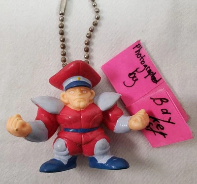 Super Street Fighter II 2 M Bison Keychain Chibi SD small anime movie 1994 1992 - Image 1 of 2
