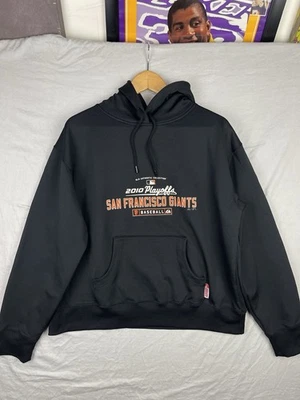 San Francisco Giants Hoodie Womens Extra Large Majestic Therna Base MLB Sweater - Image 1 of 4