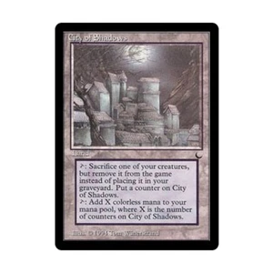 WOTC MtG The Dark City of Shadows (R) EX - Picture 1 of 1