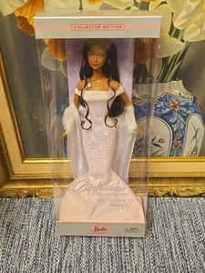 2002 Mattel Birthstone Collection October Opal Latino Barbie Doll C5328 NIB - Picture 1 of 9