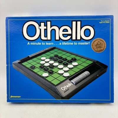 VINTAGE Othello COMPLETE Pressman 1998 Classic Board Game Strategy - Image 1 of 4