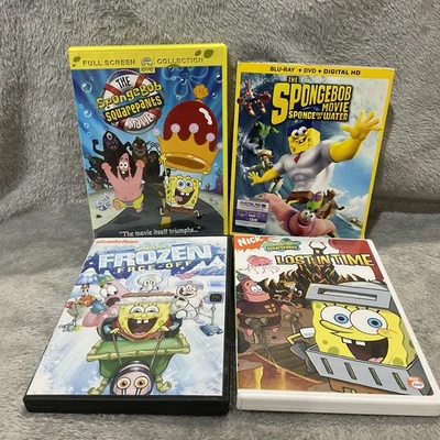 Red Alvarez’s Classic SpongeBob Squarepants DVDs movies bundle nickelodeon - Image 1 of 4