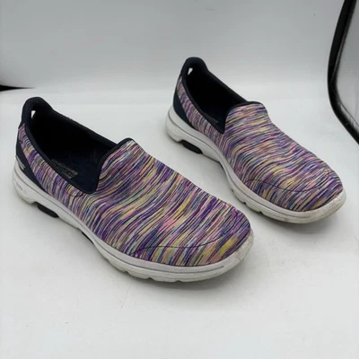 Zapatos Skechers para mujer talla 9 Go Walk 5 refrigerados por aire alfombra de yoga multicolor Foto 1 de 4