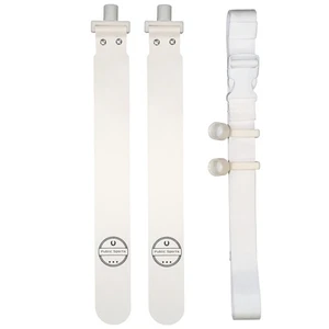 Flag Football Belt - 2 Flags - Single (White) - Picture 1 of 7