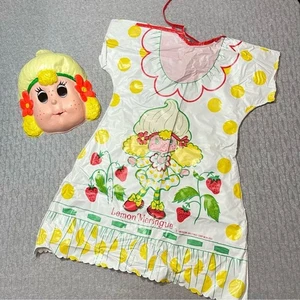 Zitrone Baiser Halloween Kostüm 1980 Erdbeere Shortcake klein - Bild 1 von 8