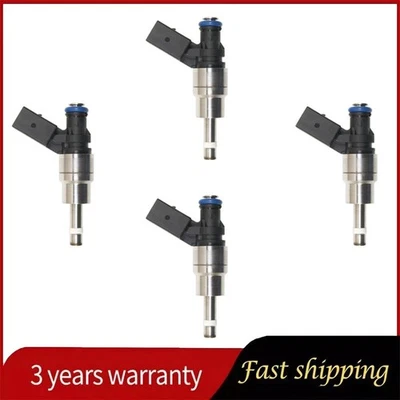 Inyectores de combustible 4 piezas 06F906036A para AUDI A3 A4 TT VW Beetle Jetta Passat Eos GTI Foto 1 de 4