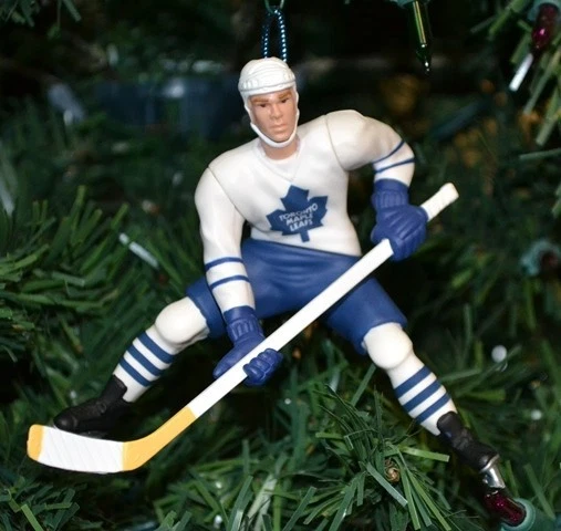Mats Sundin Toronto Maple Leafs Hockey Árbol de Navidad Adorno Jersey Blanco 4". Foto 1 de 1