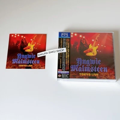 Yngwie Malmsteen Tokyo Live Blu-spec CD 2-disc set & Jacket Design Sticker OBI Foto 1 de 4