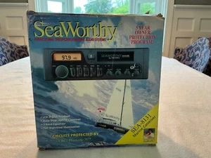 NEW IN BOX RETRO SEAWORTHY AM/FM Multiple MARINE CASSEIVER / CASSETTE SEA-8131 - Bild 1 von 11