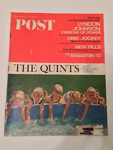 POST MAGAZINE September 24 1966 Vol 239 #20 Lyndon Johnson THE QUINTS Now Three - Picture 1 of 12