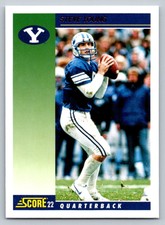Steve Young Panini Chronicles Draft Picks 2022 17 BYU Cougars RETRO PINK