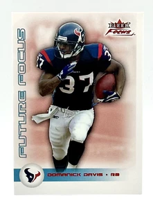 2003 Fleer Focus Future Numbers Century #157 Domanick Davis RC 7/100 Texans - Picture 1 of 2
