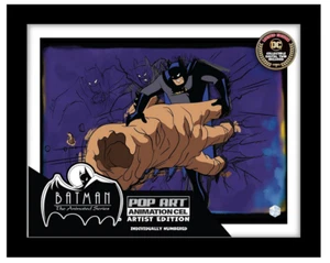 Batman Animation Cel Art Scene - Feat of Clay: Part 2 #1104 - Picture 1 of 3