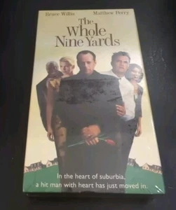 The Whole Nine Yards VHS 2000 Bruce Willis Matthew Perry Sealed - Picture 1 of 2