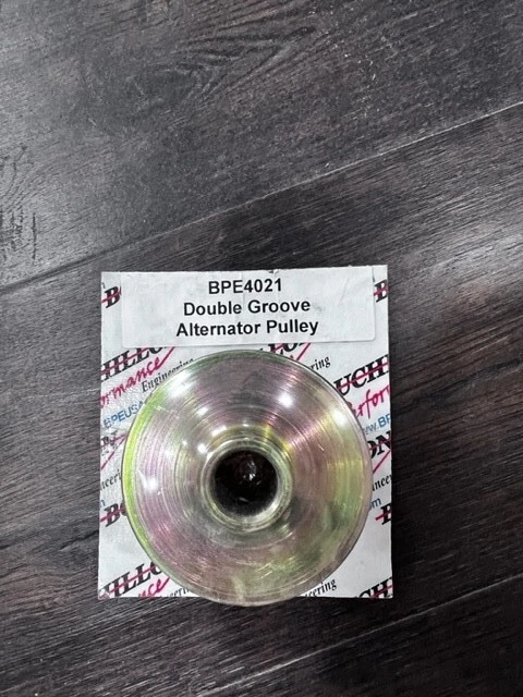 Plymouth GTX 1969 polea alternador doble ranura Foto 1 de 1