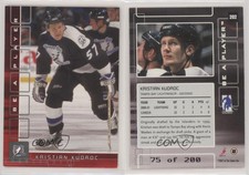 2001-02 ITG Be A Player Memorabilia Ruby /200 Kristian Kudroc #202