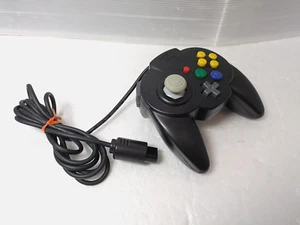 Nintendo 64 HORI Mini Pad N64 Game Controller Black Japan - Picture 1 of 10