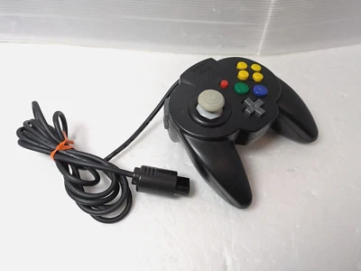 Nintendo 64 HORI Mini Pad N64 Game Controller  Black Japan - Image 1 of 4