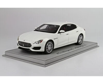Clearance BBR Maserati Quattroporte MY17 Gran Sport White, Limited 50 pcs 1/18 - Image 1 of 2