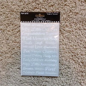 paper bliss zeitlose elemente von westrim rub on accents - Bild 1 von 2