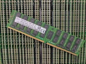 SK Hynix 64GB DDR4 2400 Server LRDIMM RAM 4DRx4 PC4-19200 ECC Registered 288p - Picture 1 of 2