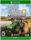 Farming Simulator 19 Platinum Edition XBox One Farm Sim Game Microsoft XB1 S X