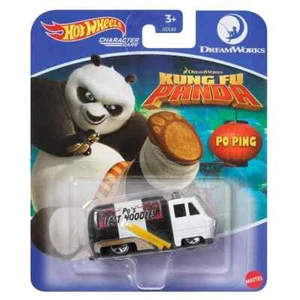 Hot Wheels Character Cars - Dreamworks Kung Fu Panda Po Ping (BBHDL68) - Picture 1 of 1