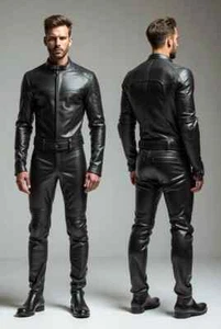 Custom Motorbike Motorcycle Racing Leather 1 & 2 Piece Suit - Bild 1 von 4
