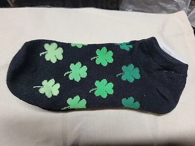 Saint Patrick's Day Women's Socks Size 4-10 Dark Green  - Image 1 of 3