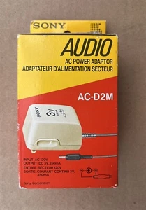 Sony AC power Adapter AC-D2M; NEW IN BOX 3V - Picture 1 of 4