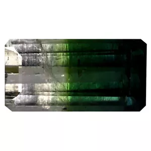 1.82 ct Octagon (10 x 5 mm) Unheated / Untreated Watermelon Tourmaline - Picture 1 of 1