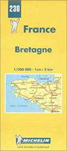 Mapa De Bretaña Tapa Dura Pneu Michelin Publicaciones De Viaje Michelin - Imagen 1 de 2