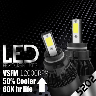 XENTEC LED 6000K Foglight 5202 12086 H16 2007-2016 Chevrolet Silverado 2500 HD - Imagem 1 de 4