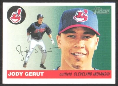 2004 Topps Heritage Jody Gerut Cleveland Indians #32 - Image 1 of 2