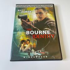 The Bourne Identity (DVD, 2004, Extended Edition) Disc Is Nearly Mint!