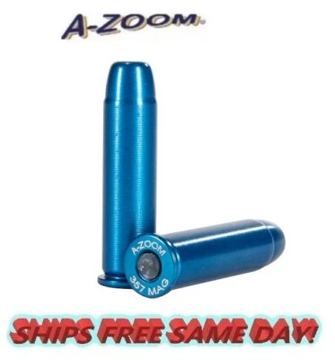 A-ZOOM Revolver Value Pack, BLUE, 12 Per Pack for 357 Mag NEW!! # 16319 - Image 1 of 3