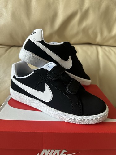 Nike Court Royale nere per bambini taglia UK 2 5