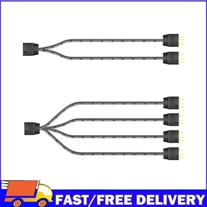 Computer Cooling Fan Cable 5V 3 Pin CPU ARGB HUB Extension Cable for Mainboard - Afbeelding 1 van 18