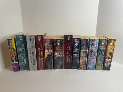 Wheel of Time  by Robert Jordan Books 0-11 Paperback  - Image 1 of 4