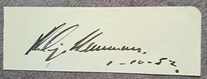 AUTOGRAPH /SIGNATURE Philip Newman Violinist (1904-1966) - Foto 1 di 3