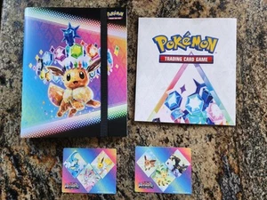 Pokemon Juego de Cartas Coleccionables - Evoluciones Prismáticas Eevee Carpeta, Póster y Pegatinas SIN PAQUETES - Imagen 1 de 1