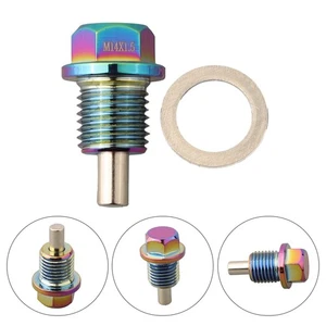 Oil Drain Magnet Screw For M14 1 5 Engine Safety Part for Various Models - Picture 1 of 12