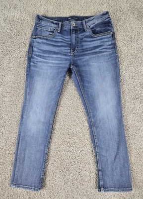 BKE Buckle Jeans Jake Straight Mens 36x30 Mid Wash Blue Premium Stretch Denim - Image 1 of 4