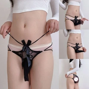 Élégant slip homme dentelle style taille basse sous vêtement respirant pour u - Picture 1 of 29