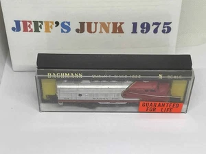 BACHMANN SANTA FE WARBONNET #215 N SCALE UNTESTED w/ case for parts READ "as is - Picture 1 of 16